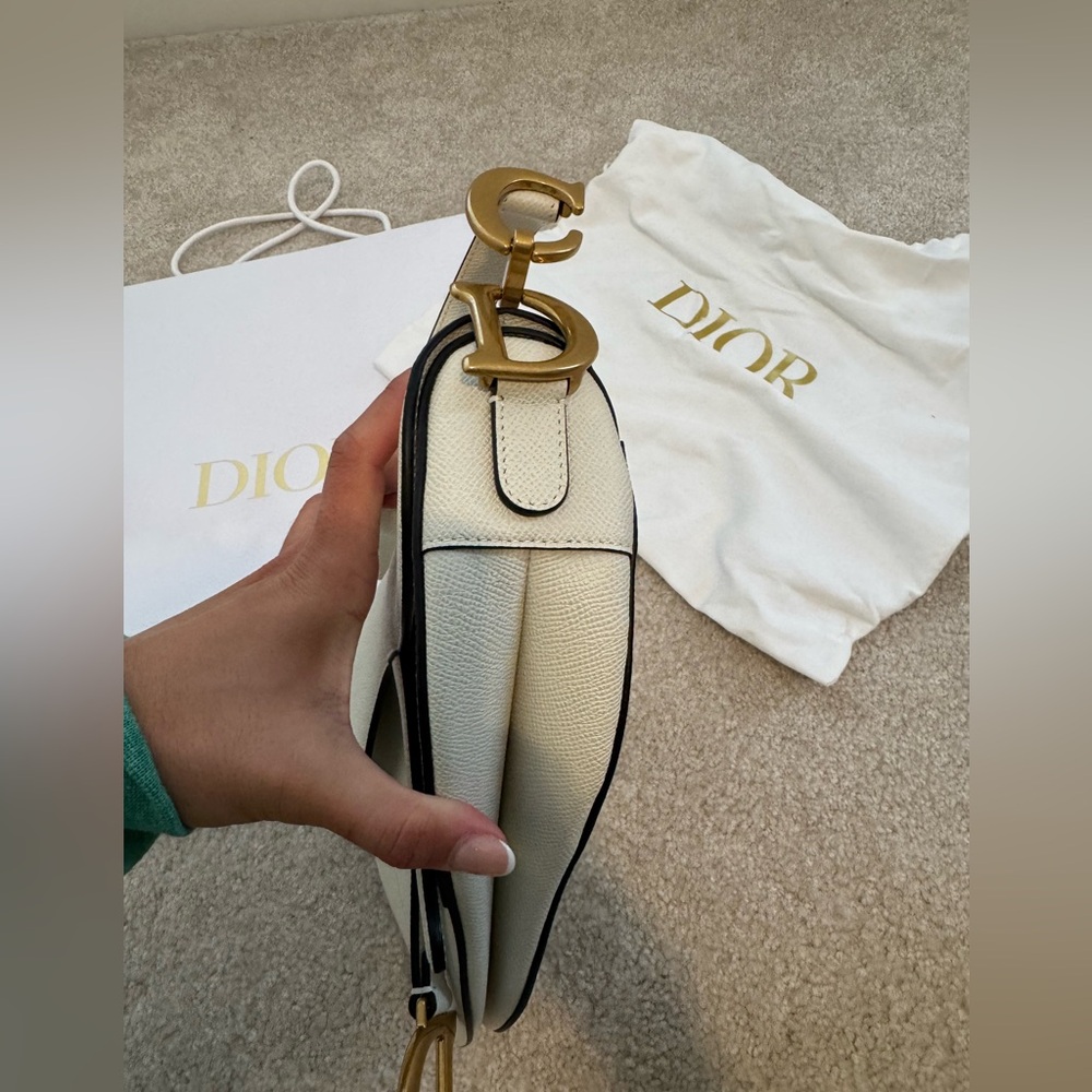 DIOR white saddle bag - Picture 12 of 17
